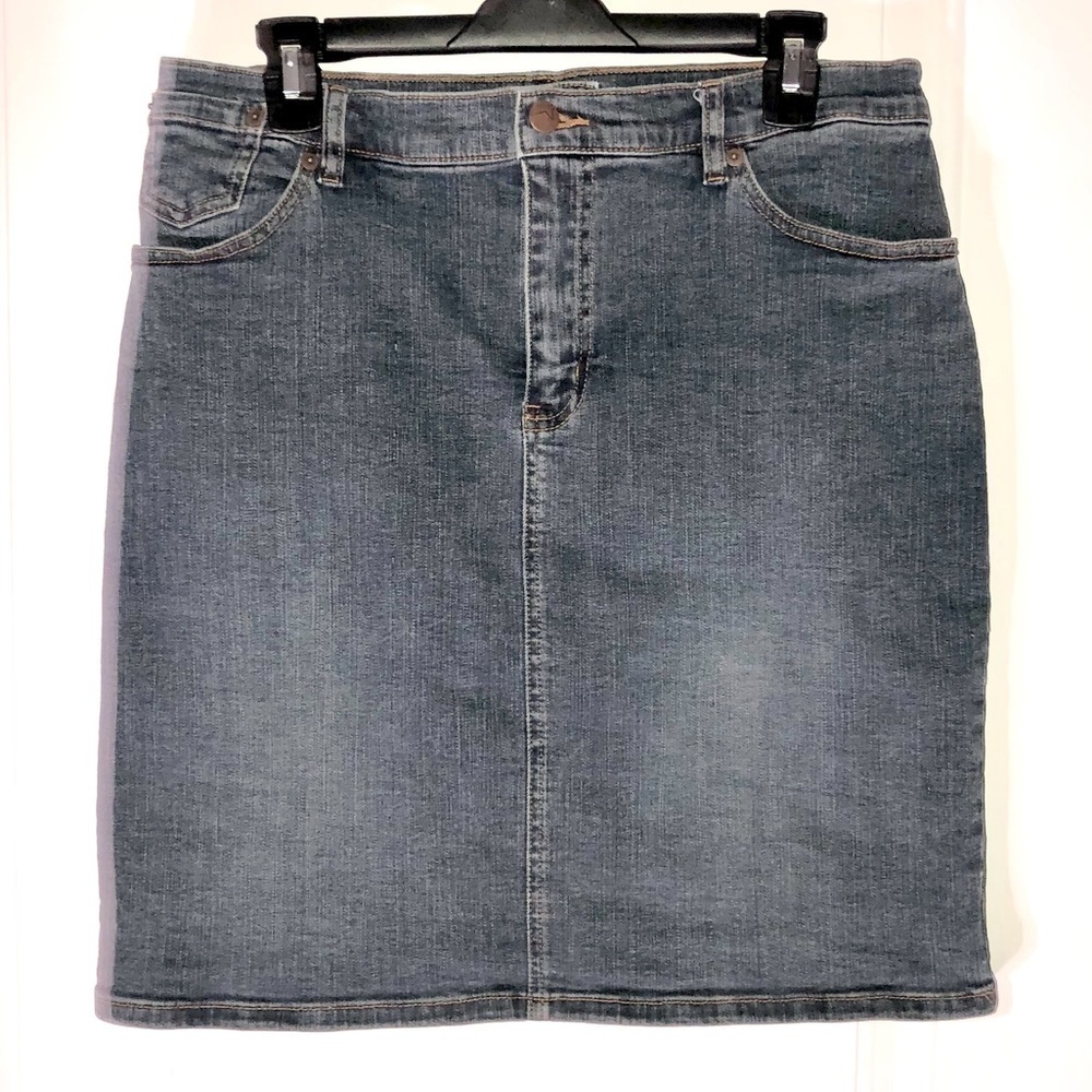 Venezia midi denim skirt size 14
